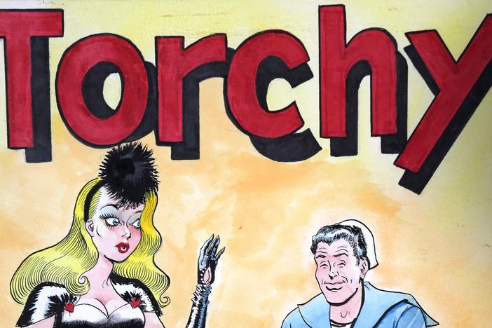 Appraisal: Bill Ward Recreation Torchy #1 Drawing, in Harrisburg Hour 2.