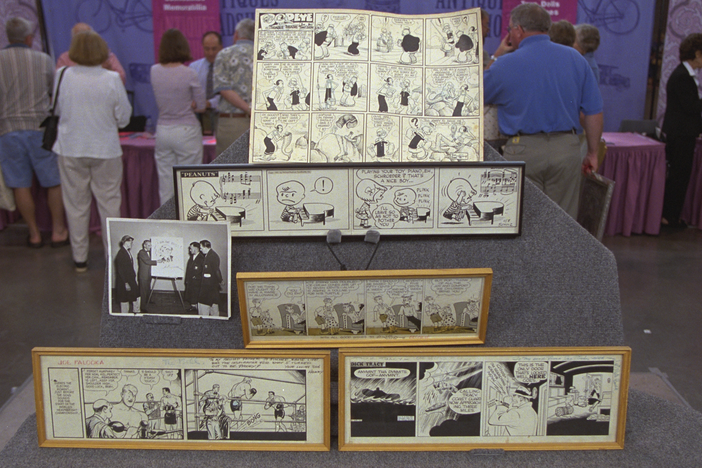 Appraisal: 20th C. American Cartoon Originals, from Vintage Charlotte.