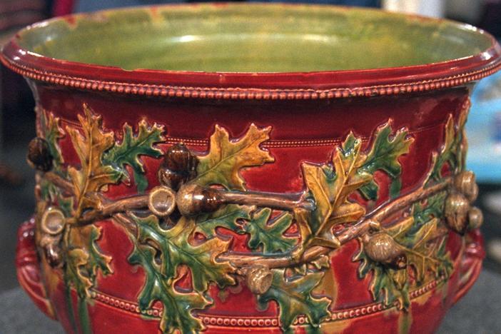 Appraisal: New Orleans Art Pottery Jardinière , from Vintage New Orleans.