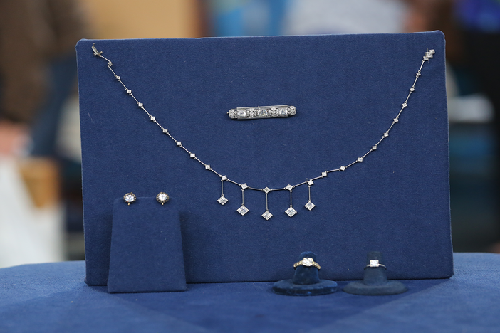 Appraisal: Art Deco Jewelry Collection, ca. 1925 from Portland, Hour 1.