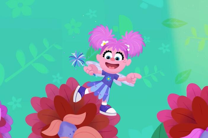 Elmo and Tango need to move past the grumpy flowers. Abby Cadabby sings a lullaby to help!