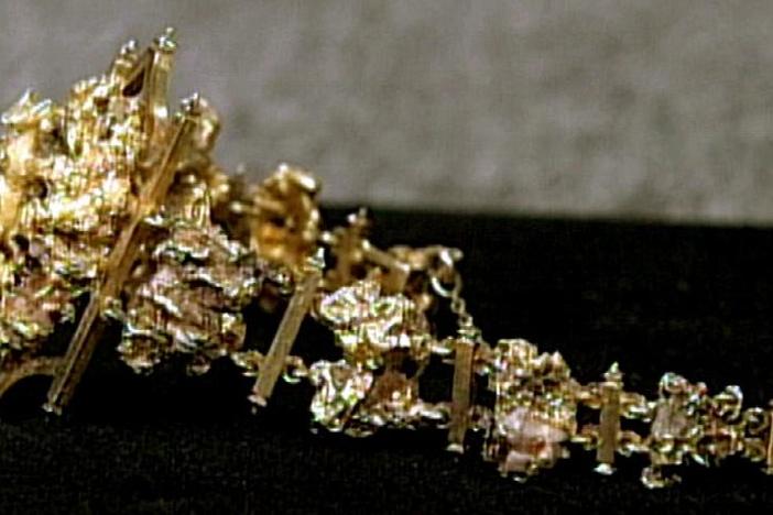 Appraisal: Gold Nugget Bracelet, ca. 1885, from Vintage Secaucus