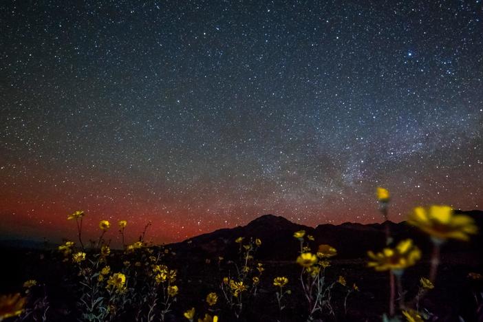 Experience the beauty of the night sky free from light pollution in Death Valley