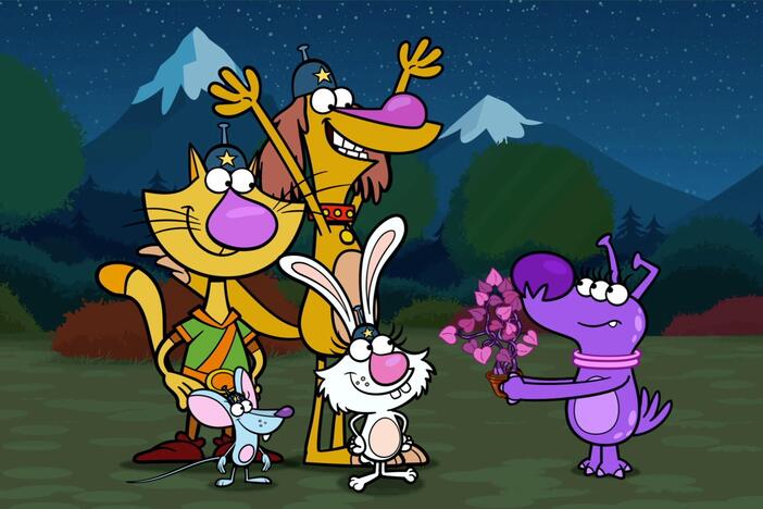 The Star Gazers are called upon to help a space doggy named Shirley.