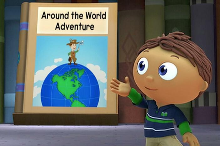 Whyatt and his friends travel around the world.