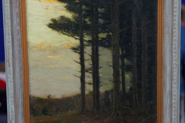 Appraisal: Charles Warren Eaton Oil Painting, in Phoenix, Hour 3.