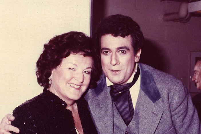 See rare footage of Nilsson with Gianni Raimondi and Plácido Domingo.