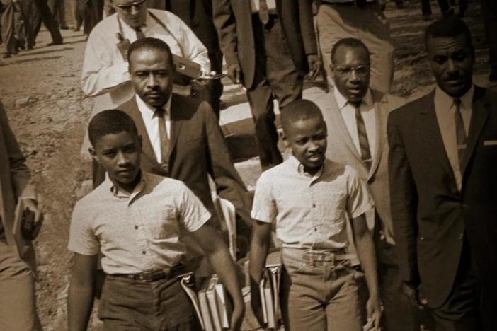 Armstrong and his son remember the historic moment when schools were no longer segregated.