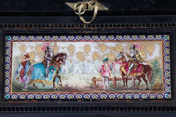 Appraisal: Desk Attributed to Allen & Brother, ca. 1885, from San Diego Hour 2