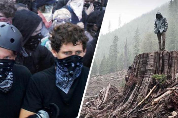 Activists accused of domestic terrorism