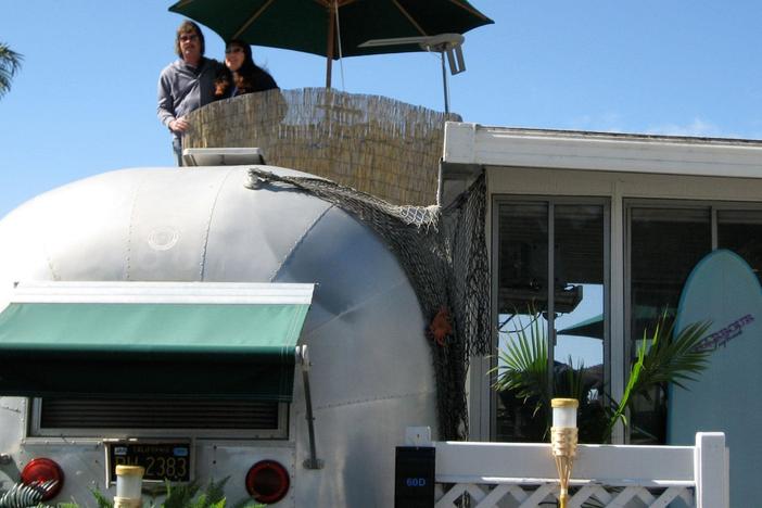 Was this mobile home part of a modern-day wagon train halfway across the world?