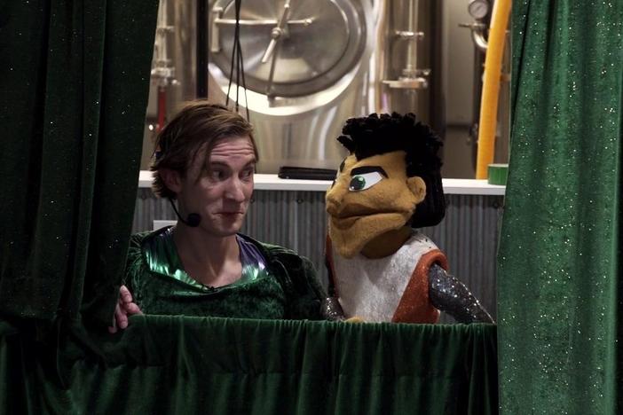 Openly gay puppeteer uses his art to bring understanding to his small hometown in Kansas