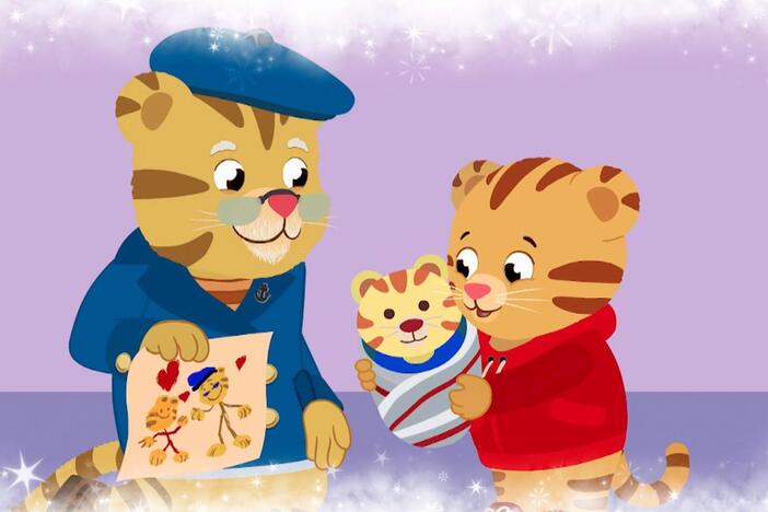A song about the special things that Daniel and Grandpere do when they are together.