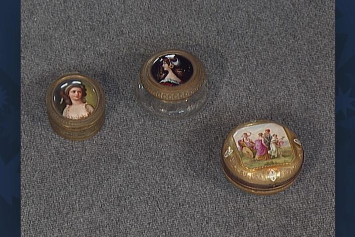 Appraisal: Late 19th-Century Decorative Boxes, from Vintage Tulsa.