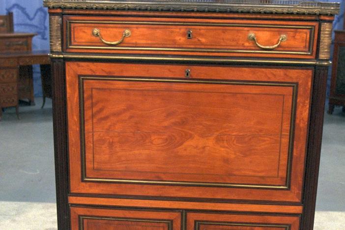 Appraisal: Louis XVI Secrétaire à Abattant, ca. 1785, from Vintage Miami.