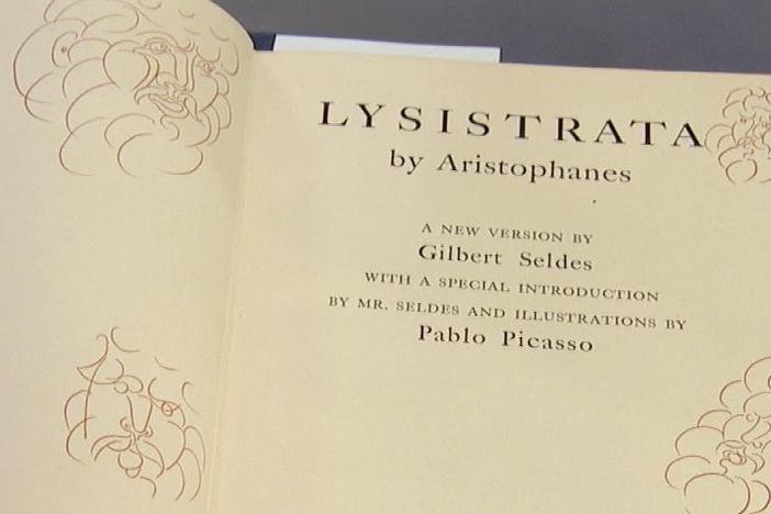 Appraisal: Signed Picasso Lysistrata, from Seattle Hour 3.