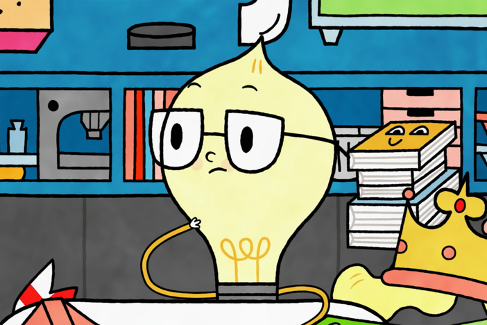 Meet Watt, a light bulb from City Island.