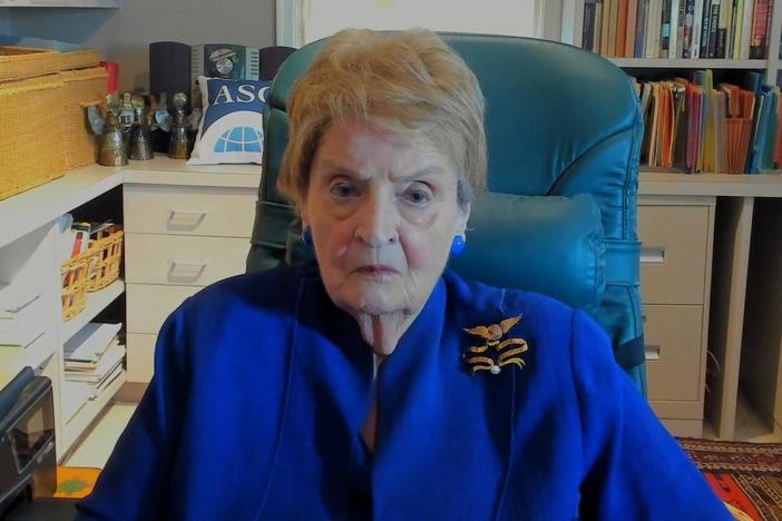 Madeleine Albright discusses President Trump's refusal to concede the election.