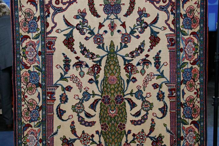 Appraisal: Souf Meditation Rug, ca. 1910