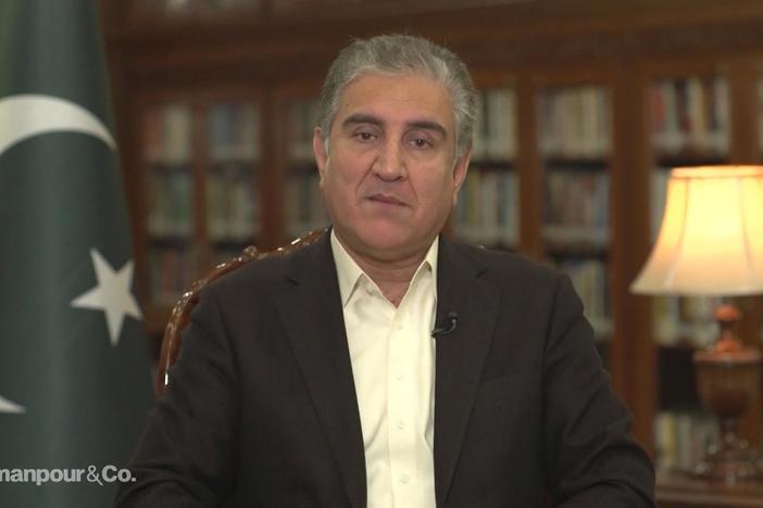 Pakistani Foreign Minister Shah Mehmood Qureshi joins the program.