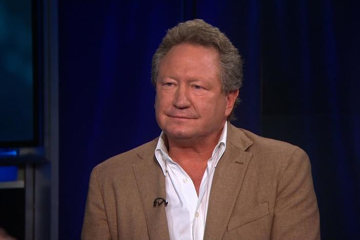Australian mining magnate Andrew Forrest discusses the fires in Australia.