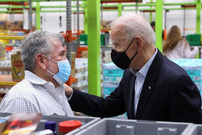 Biden visits Texas to survey the damage from devastating storm