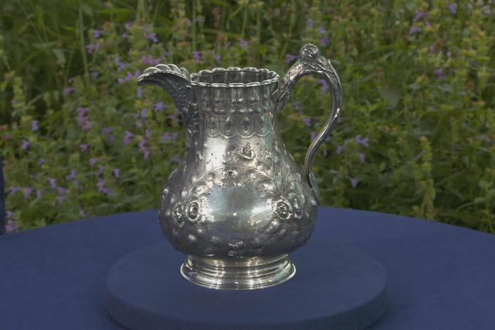 Appraisal: Dominick & Haff Silver Pitcher, ca. 1870