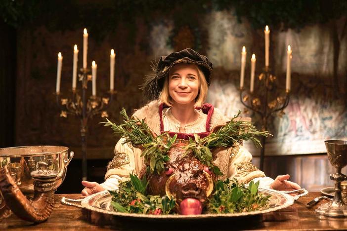 Discover the surprising Tudor origins of some favorite Christmas traditions.
