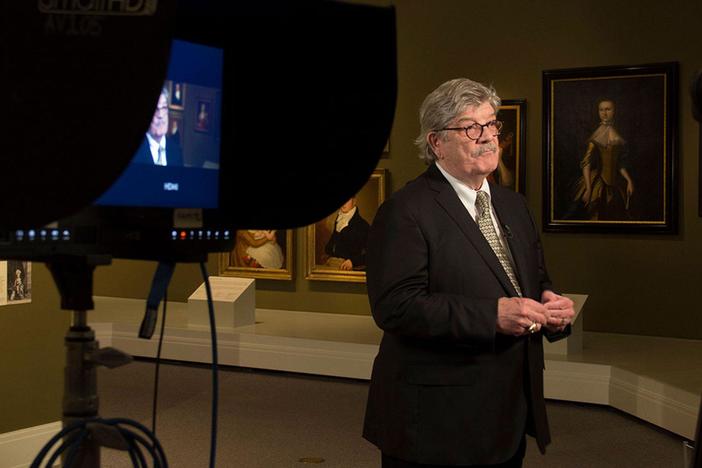 John Buxton explains more about Kit Carson's possible connection to the Navajo blanket.