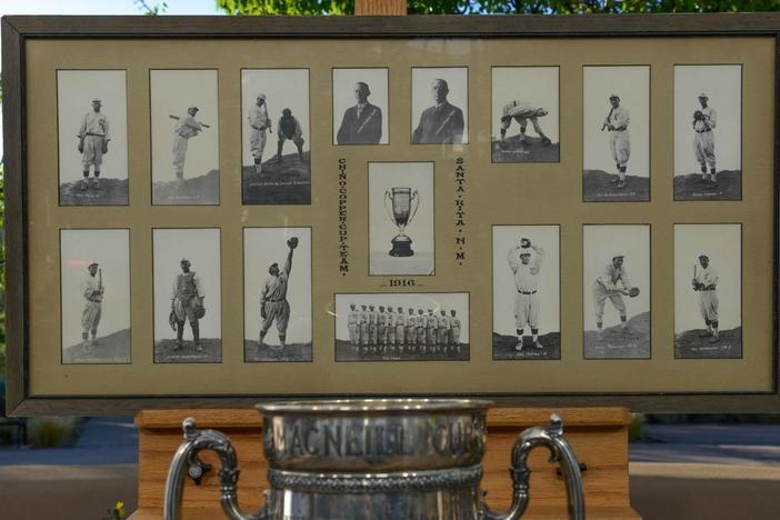 Appraisal: 1916-1917 New Mexico Mining League Photos & Trophy