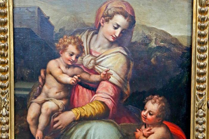 Appraisal: Painting Attributed to Naldini, ca. 1575, from Jacksonville Hour 1.