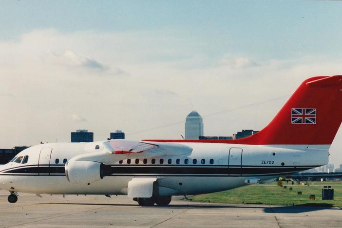 Join us as we take to the skies for the five star luxury of the Queen's flight.
