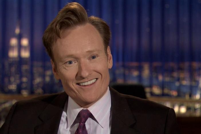 Conan O’Brien speaks about his style of late night and his reason for doing comedy.
