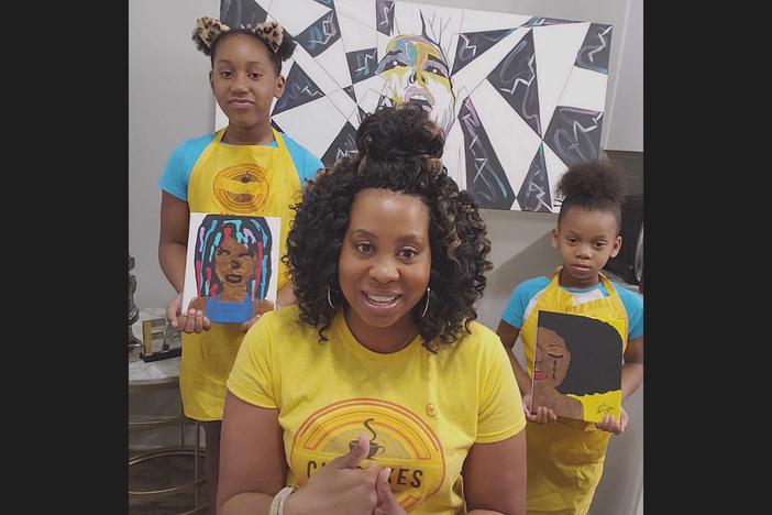 Americans across the country show how their families come together to create art.