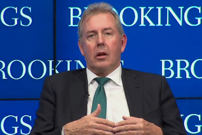 Sir Kim Darroch stepped aside after Trump criticism.