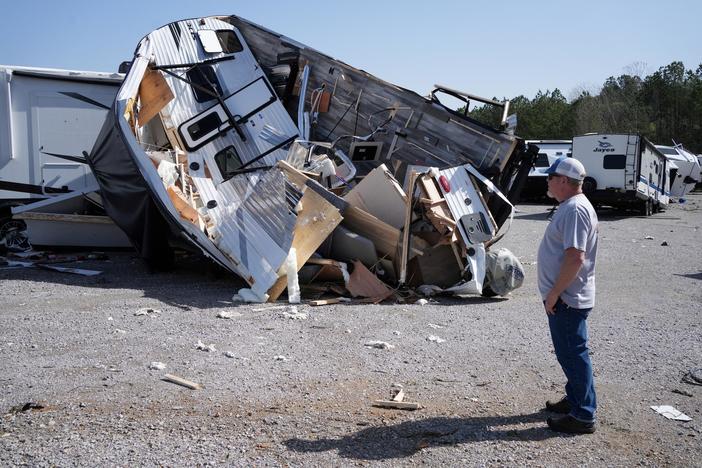 News Wrap: Deadly storm system leaves trail of destruction across U.S.