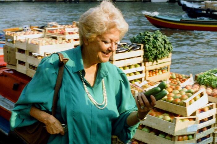 Marcella Hazan wrote “The Classic Italian Cook Book” with her husband Victor translating.