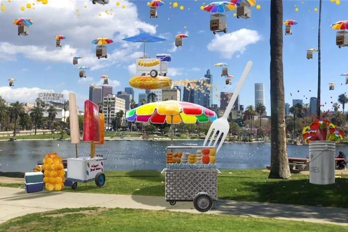 Artists reimagine monuments through augmented reality