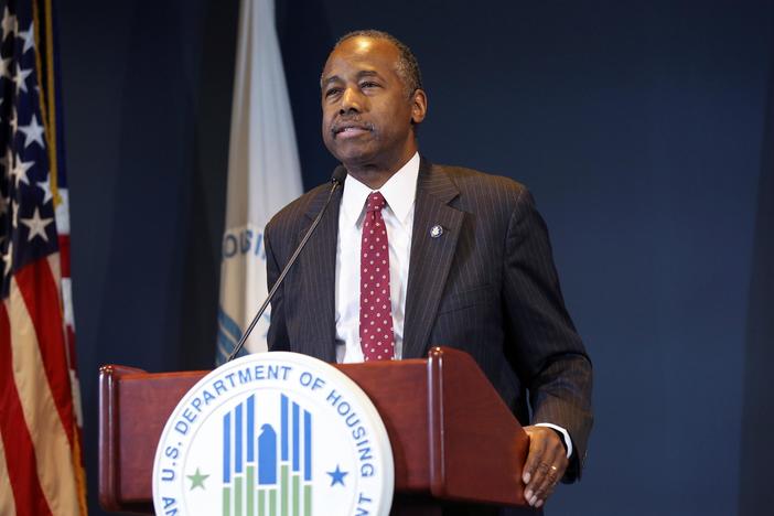 HUD Sec. Carson on white supremacists, public housing and that dining room set