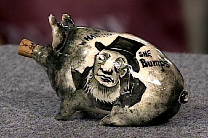 Appraisal: Wemyss Pottery Piglet, ca. 1900, from Vintage Los Angeles.