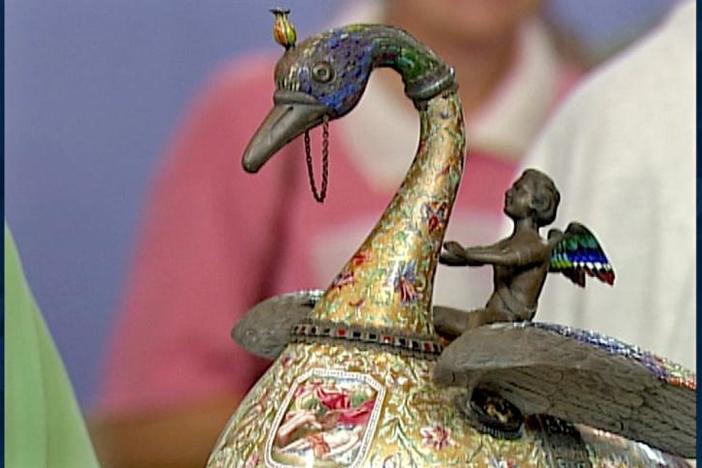 Appraisal: Austrian Enameled Vessel, ca. 1880, from Vintage Tampa.