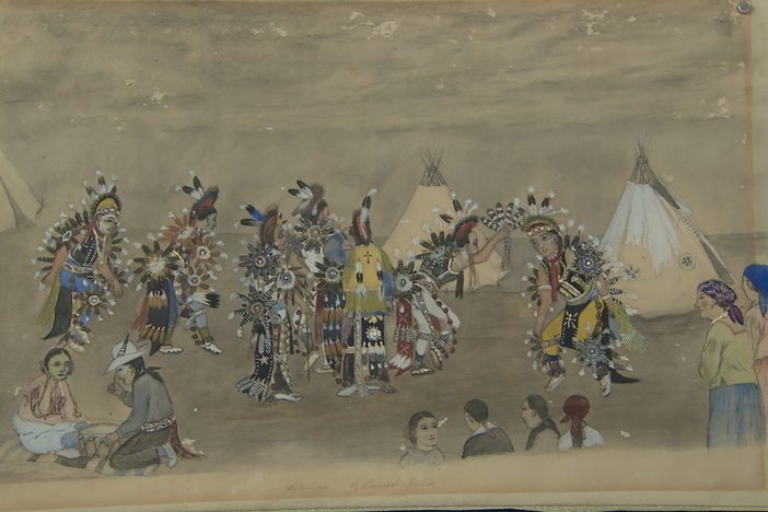 Appraisal: Ernest Spybuck Painting, ca. 1915 from Green Bay, Hour 2.
