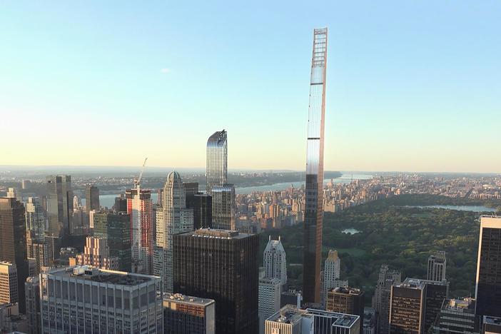 Follow the construction of the skinniest skyscraper in the world.