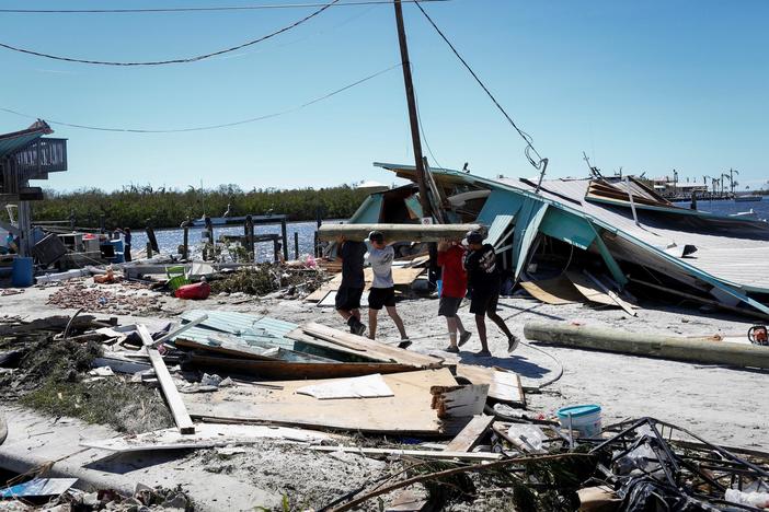 Florida residents take stock of damage as rescues continue after Ian