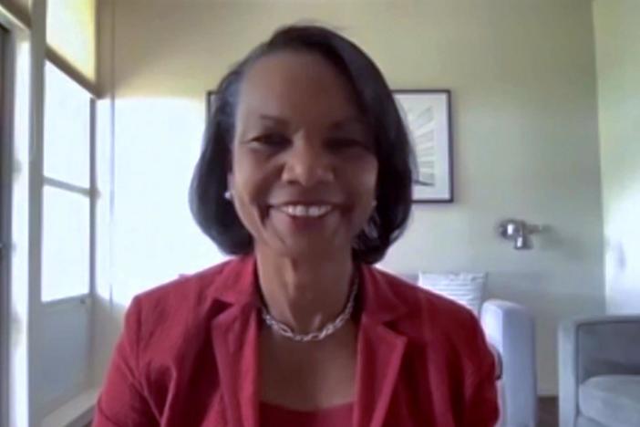 Condoleezza Rice joins the show.