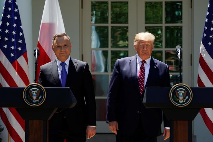 News Wrap: Trump says U.S. to send more troops to Poland