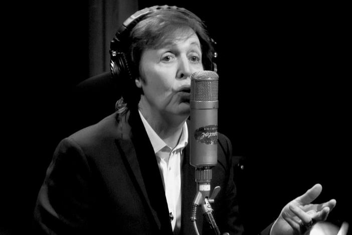 Paul McCartney’s Live Kisses captures the making of his newest album Kisses On The Bottom.