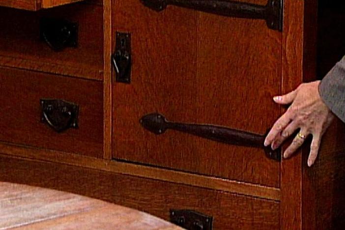 Appraisal: Gustav Stickley Dining Room Set, from Vintage Houston.