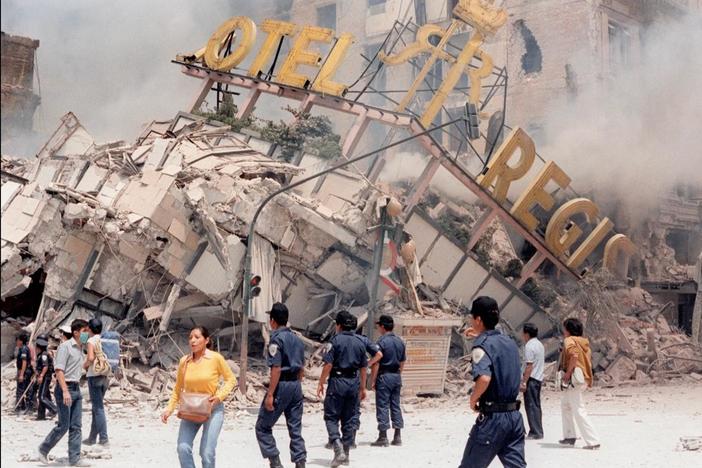 Factors such as inadequate construction materials can also make tall buildings vulnerable.