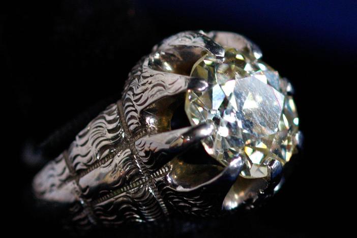Appraisal: Diamond & Platinum Ring, ca. 1925, from Des Moines Hour 3